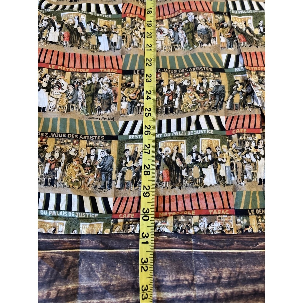 VTG Reyn Spooner Guy Buffet Egyptian Cotton Cafe Le Metropole Button Up Size XL - Picture 8 of 8